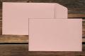 [350107] Versandtaschen 65x105 mm Nassklebend Metallic Rose 120 g/qm